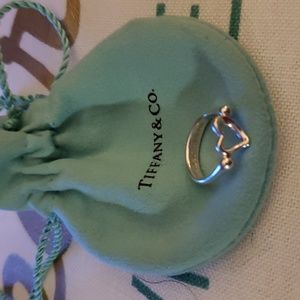TIFFANY & Co. 925 Peretti Open Heart Women's Size - approximately 3 3/4.